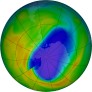 Antarctic Ozone 2016-10-22